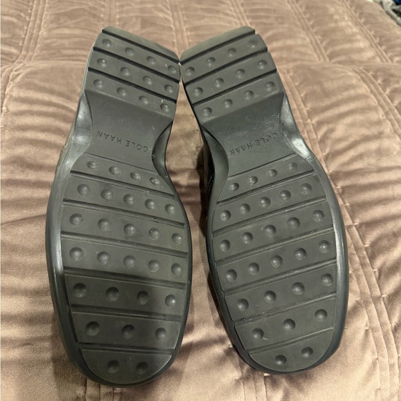 Men’s 11.5 Cole Haan Black and Brown Leather Loafers - Picture 5 of 5